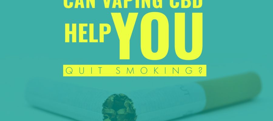 can vaping cbd help you quit smoking